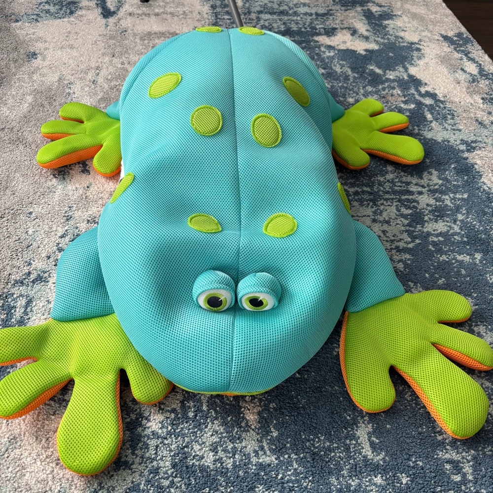 Big Joe Pool Petz Mesh Frog Floating Green/Blue Quick Dry